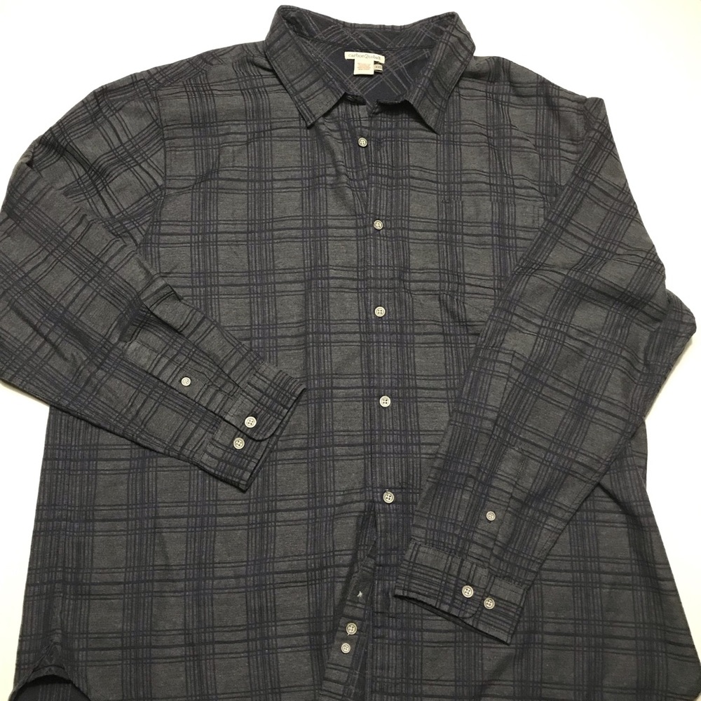 Carbon2Cobalt xxl l/s cotton shirt